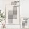Designart - Minimal Geometric Compostions Of Elementary Forms XIX - Modern Canvas Wall Art Print